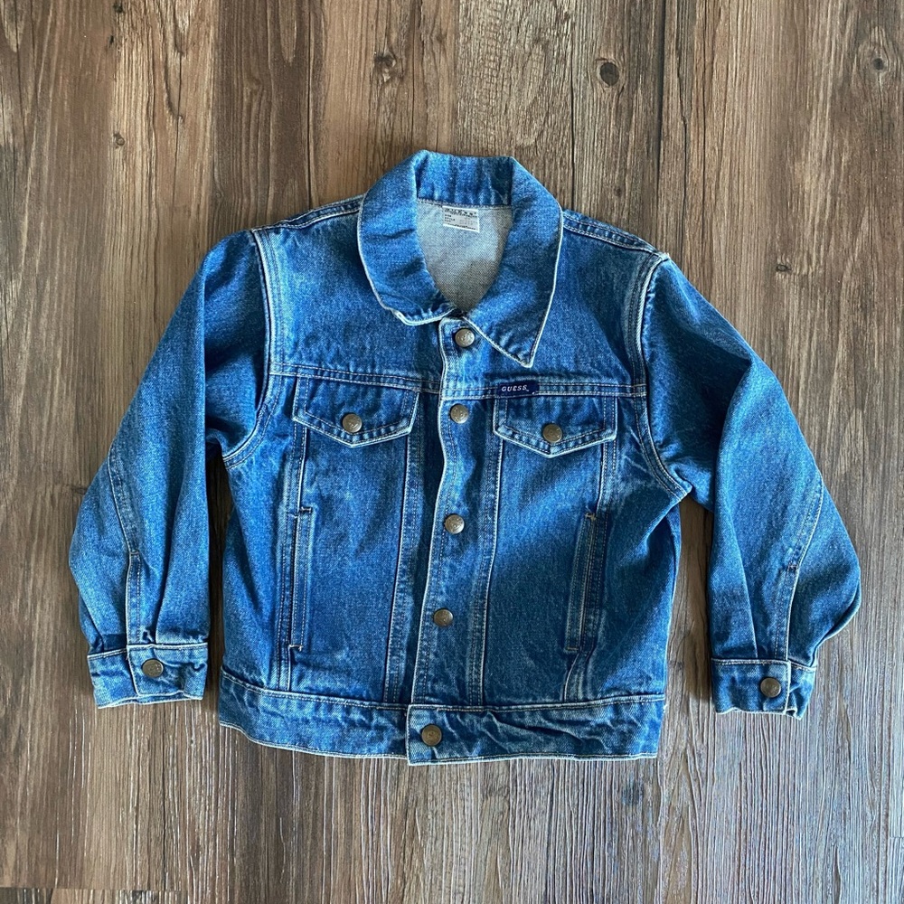 Kids’ Guess Blue Denim Jean Jacket